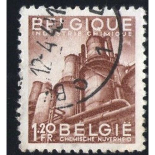 Belgique 1948 Oblitéré Rond Used Stamp Chemical Industry Industrie Chimique