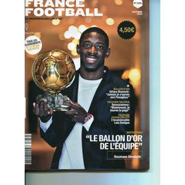 France Football Octobre 2025 Dembele Ballon D'Or