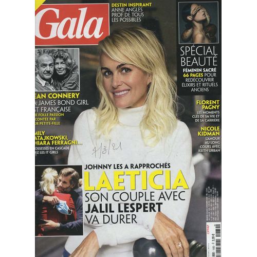 Gala 05/11/2020 Laeticia Hallyday, Francis Cabrel, Florent Pagny, Sean Connery, Marina Kaye N°1430