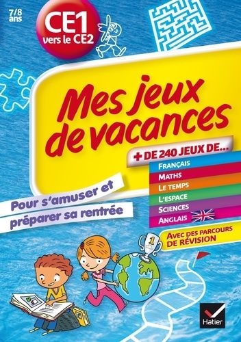 Mes Jeux De Vacances - Du Ce1 Vers Le Ce2