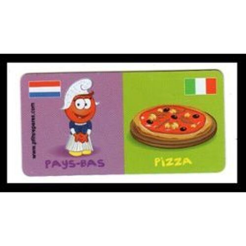 Magnet - Les Spécialités Culinaires Du Monde - Pays-Bas Pizza 