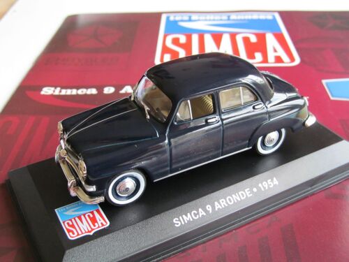 Les Belles Annees Simca N°9 + Fascicule - Simca 9 Aronde 1954-Altaya