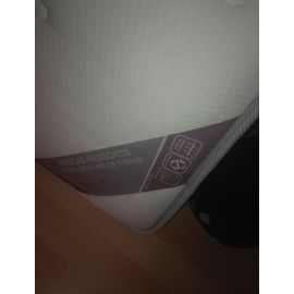 Matelas 140x190à ressorts et mémoire de forme fabrication française face été et hiver