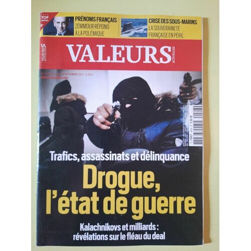 Valeurs Actuelles Nº4426 - Drogue L'état De Guerre Septembre 2021