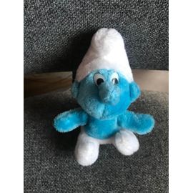 Peluche Doudou Schtroumpf Heureux 16 Cm