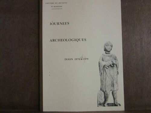 Journees Archeologiques Dijon 1978 1979