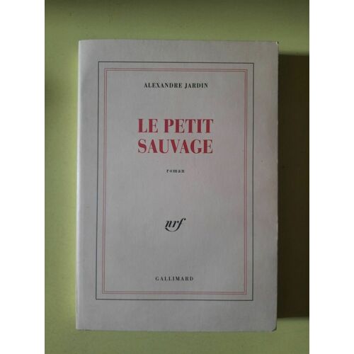 Le Petit Sauvage Gallimard