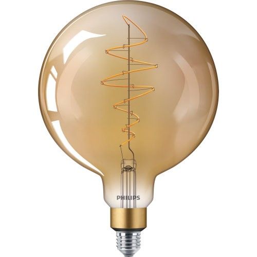 Ampoule Led - 6,5w - E27 - Globe - Ambrée - Giant Philips (Signify France)