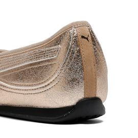 Chaussures Puma Ballerines Métalliques Catch Whisper  Doré/noir