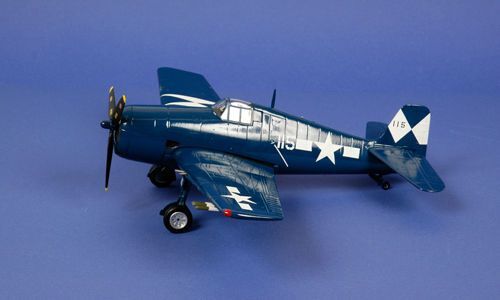 Armour Franklin Mint Metal 1/48 F6f5 Hellcat Vf83 Uss Essex 98172 !!-Armour