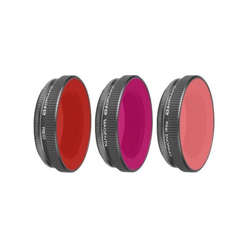 Boîtier Étanche 60m Pour Caméra De Sport Dji Osmo Action Coque De Plongée Couverture Sous-Marine Filtres De Plongée Accessoire-Générique