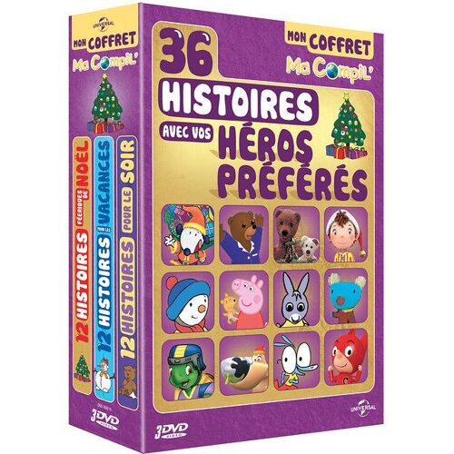Ma Compil' - Mon Coffret 36 Histoires Avec Nos Héros Préférés - Pack