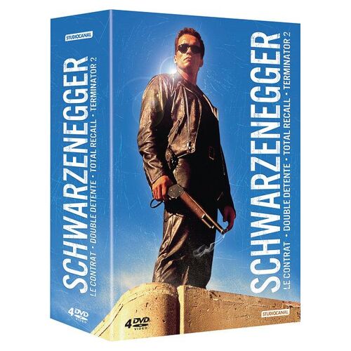 Schwarzenegger : Le Contrat + Double Détente + Total Recall + Terminator 2 - Pack