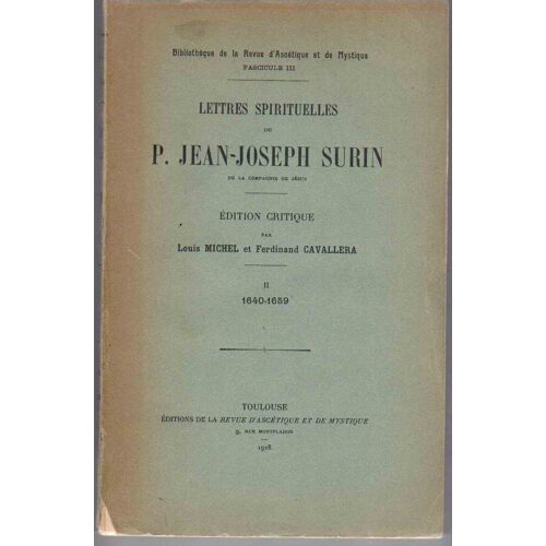 Lettres Spirituelles