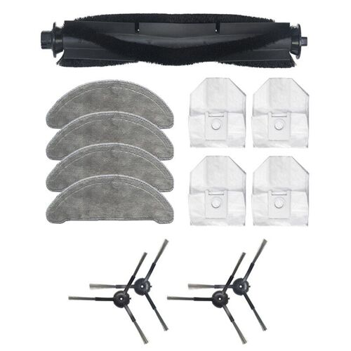 Kit de brosse latérale pour Xiaomi RoidMi EVE Plus, pièces de balayeuse, brosse principale, sac à poussière, chiffon, accessoires d'aspirateur