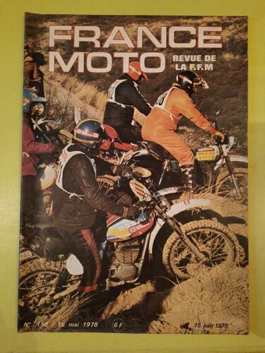 France Moto Revue De La F F M Nº 116 Mai 1978