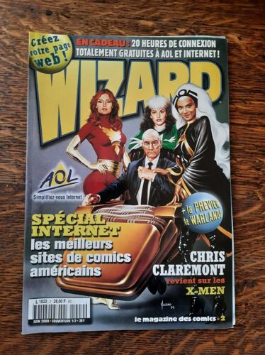 Wizard Magazine Le Magazine Des Comics N 2 Couverture 12 Juin 2000