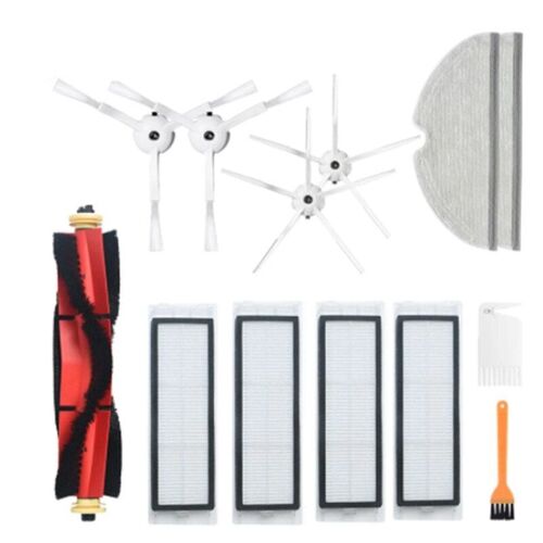 Pièces et accessoires pour aspirateur Robot Xiaomi Roborock S6 MAXV S6 PURE S6, kit d'accessoires avec filtre Hepa, brosse principale latérale