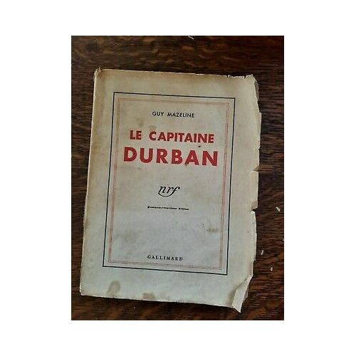 Le Capitaine Durban Gallimard