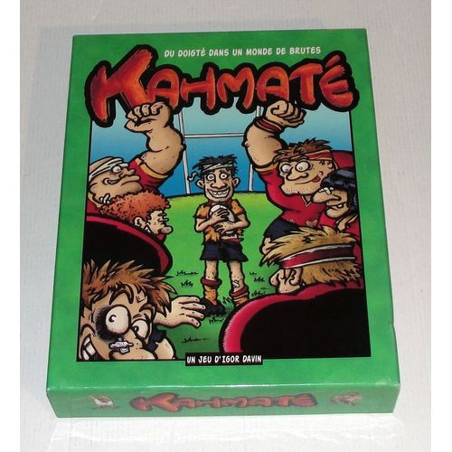 Khamaté Jeu De Societe Rugby Du Doigté Dans Un Monde De Brutes Ideal Editions