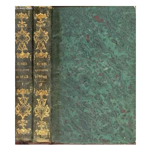 Oeuvres Complètes De Stace - En Deux Tomes - Tomes 1 + 2.