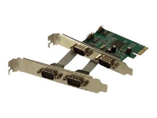 MCL Samar CT-3393PE - Adaptateur série - PCIe - RS-232 x 4