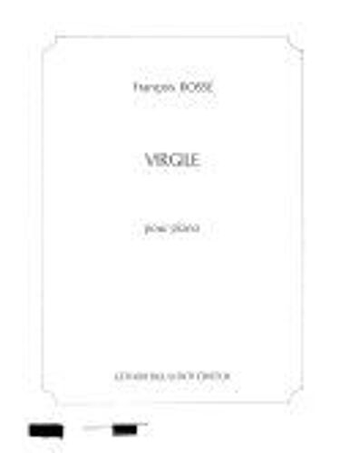 Virgile Pour Piano