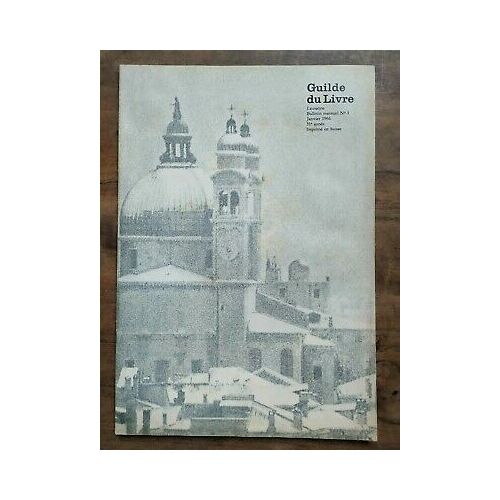 Guilde Du Livre Nº 1 Lausanne Bulletin Mensuel Janvier 1966