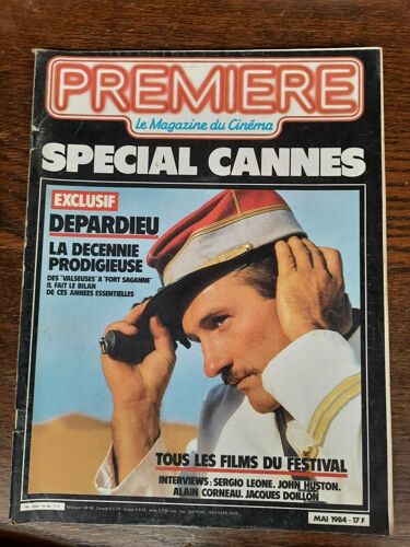 Premiere Le Magazine Du Cinéma Nº86 1984