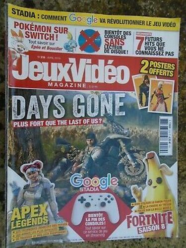 Jeux Vidéo Magazine N 219 Avril 2019