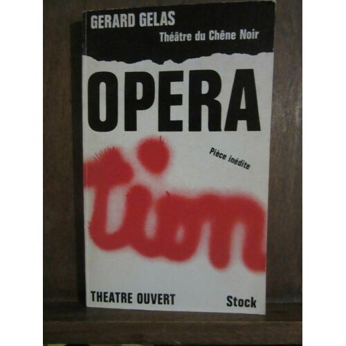 Théâtre Du Chêne Noir Operation Théâtre Ouvert Stock