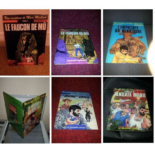 Marc Mathieu: Collection Complète En 6 Éditions Originales [Dominique Hé]