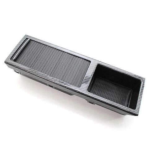 Center Console Storage Trays Replacement For E46 3 Series Drink Holder 51168248504 51168217953 Carbon Fiber Pattern