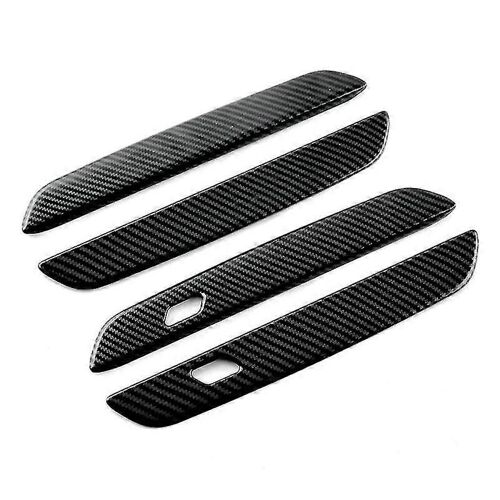 Pour BMW X1 U11 2023 2024 Voiture Poignée de porte extérieure Couvercle Garniture Autocollant Accessoires - Fibre de carbone ABS
