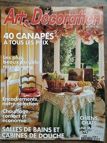 Art Décoration Nº313 Octobre Novembre 1992