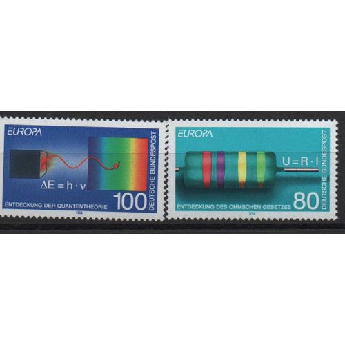 Allemagne Timbres Europa 1994