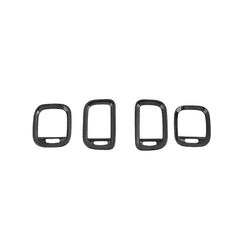 Car Cover Ac Outlet Trim Decorative For Charger 2011-2014 Accessories ,Abs Carbon Fiber