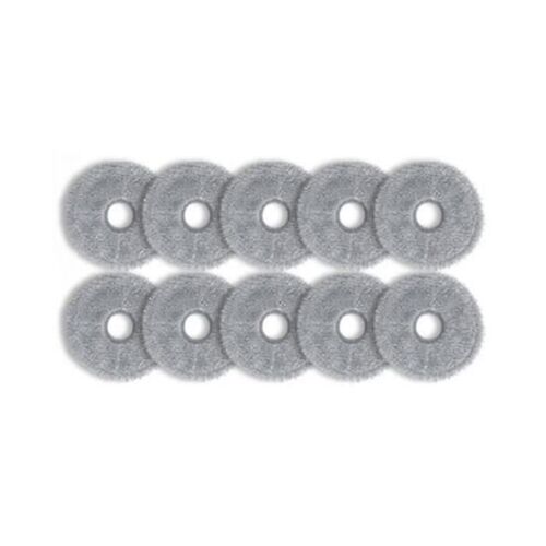 10 Pieces Washable Mop Cloth Compatible With Robot Vacuum Cleaner 3s B108cn - 2pro B113cn Robot Vacuum Cleaner Mop Replacement Parts