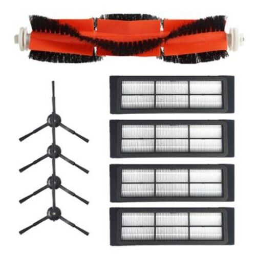 Filtre de brosse latérale adapté pour Robot aspirateur Roborock S50 S51 S55 MI, couvercle de brosse, accessoires de Robot de balayage