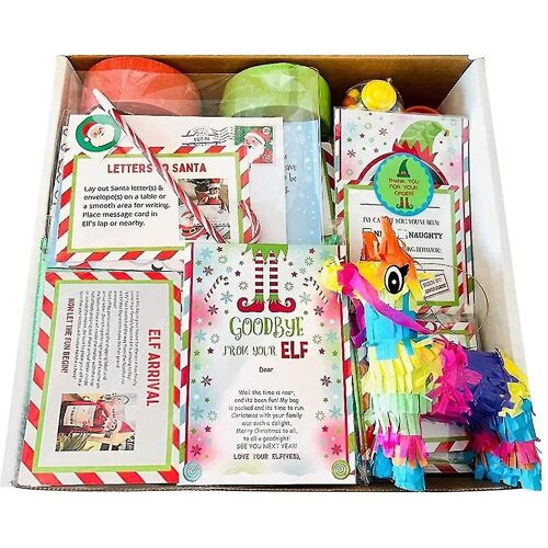 Kit Elf 12 Jours De Noël, Activités Elfe, Accessoires Elfe, Accessoires Elfe, Jouets Elfe, Activ Noël