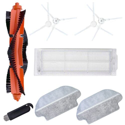 Promotion! Brosse rouleau brosse blanche filtre HEPA, vadrouille pour Xiaomi MIJIA STYJ02YM accessoires de balayeuse Robot de remplacement