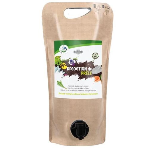Terra Nostra Décoction De Prele - Pouch 2l Concentré - Préparation 100% Naturelle - Utilisable En Agriculture Biologique