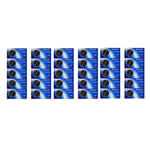 Lot de 30 piles CR2032 lith