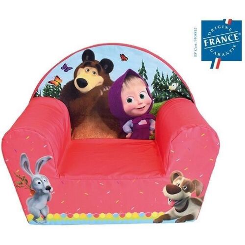 MASHA ET MICHKA Fauteuil club enfant