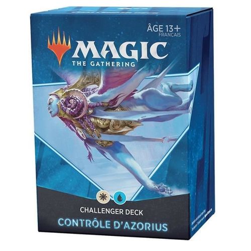 Magic The Gathering - Challenger Deck 2021  Contrôle Des Azorius (Bleu Et Blanc) -Version Française (Modele Aléatoire)