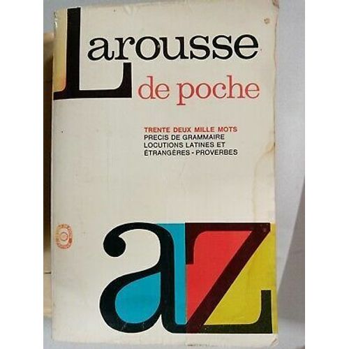 Larousse De Poche Trente Deux Mille Mots
