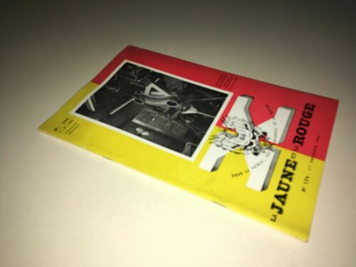 Revue La Jaune Et La Rouge N 124 De 1959 Accélérateur Van De Graaf