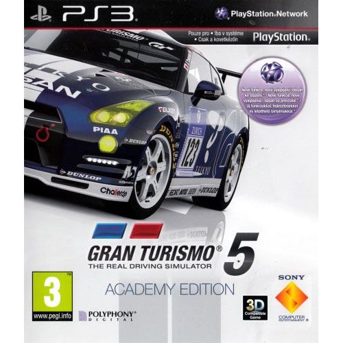 Gran Turismo 5 : Academy Edition [ Import Tchèque ] Ps3