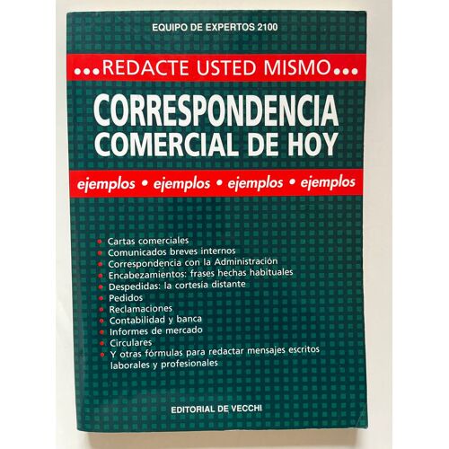 Redacte Usted Mismo Correspondencia Comercial De Hoy