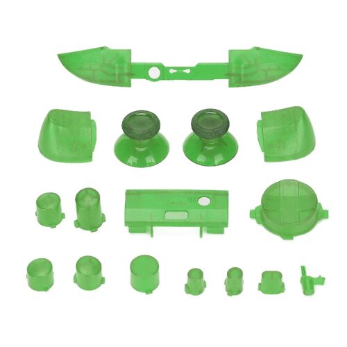 Full Buttons Mod Kits Trigger Full Trigger Module Set Compatible Avec Xbox Series X Compatible Avec La Manette Xbox Series Stransparent Green-Ym